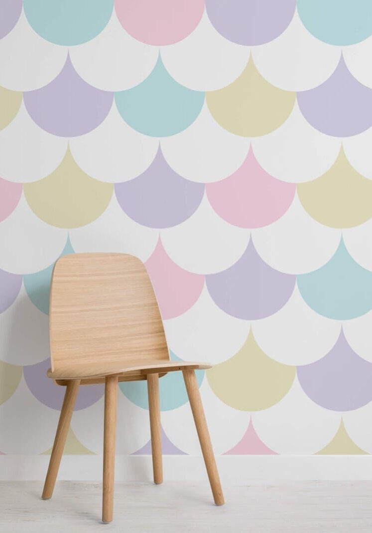 Pastel-Pattern-Geometric-Wallpaper-Mural-room Pastel-Pattern-Geometric-Wallpaper-Mural-room